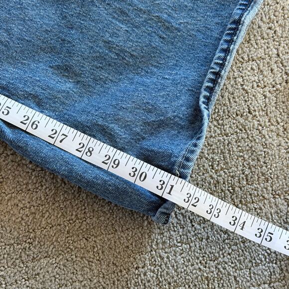 Free Assembly 6 Wide Leg Front Pocket Denim Jeans - Picture 4 of 5